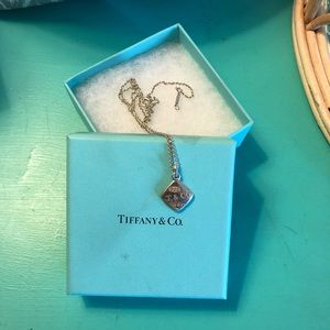 Tiffany & Co. 16” Diamond Shape Pendant